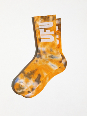 Used Future Tie-dye Crew Sock