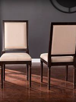 2pc Earlstan Upholstered Dining Chairs - Aiden Lane