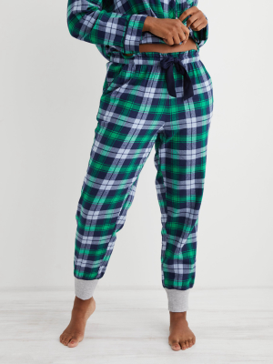 Aerie Flannel Pajama Jogger