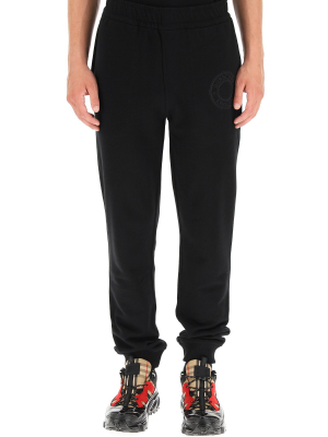 Burberry Logo Embroidered Jogging Pants