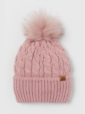 Cable-knit Hat