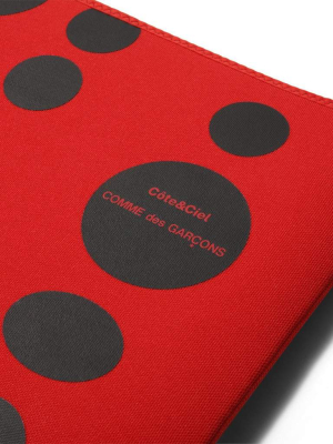 X Cote & Ciel Black Dots Macbook Case 15"