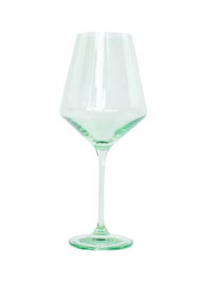 Estelle Colored Glass Wine Stemware