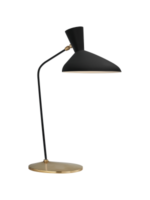 Austen Large Offset Table Lamp In Various Colors