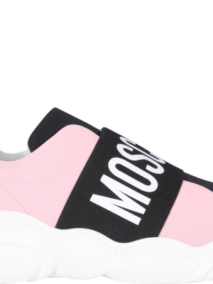 Moschino Logo Tape Sneakers