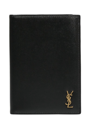 Saint Laurent Tiny Monogram Passport Case