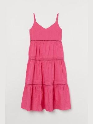 H&m+ V-neck Cotton Dress