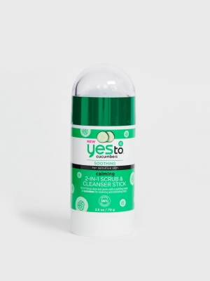 Yes To 2-in-1 Scrub & Cleanser Stick