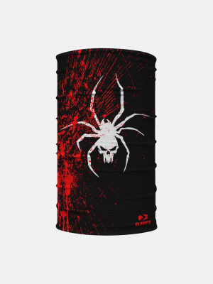 Spider Skull Blood Neck Gaiter