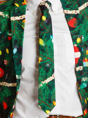 The Christmas Tree Camo | Christmas Tree Print Tie
