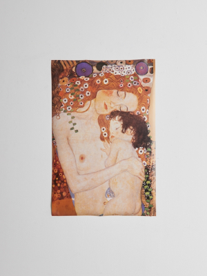 Gustav Klimt Mother And Child Poster