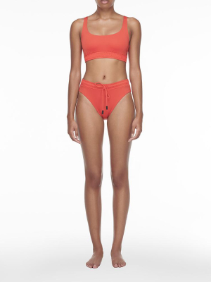 Track Bikini Bottoms Lipstick