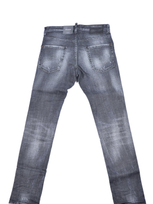 Dsquared2 Kids Distressed Slim Fit Jeans