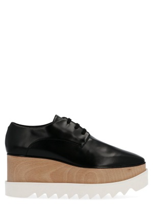 Stella Mccartney Elyse Lace-up Platform Shoes