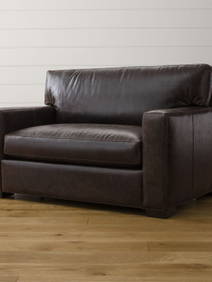 Axis Ii Leather Twin Sleeper Sofa