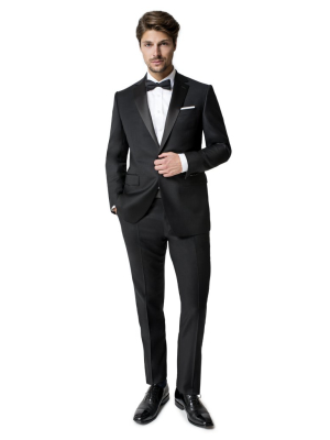 Nelson Classic Fit Black Notch Lapel Tuxedo