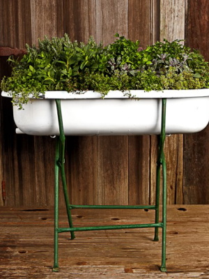 Vintage Bathtub With Stand
