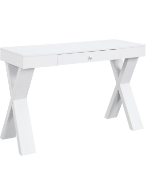 Newport Desk With Drawer White - Breighton Home