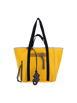 Moncler X Jw Anderson Logo Charm Tote Bag