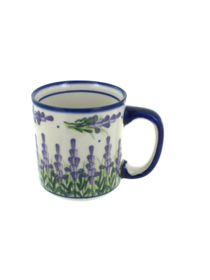 Blue Rose Polish Pottery Lavender Fields Coffee Mug