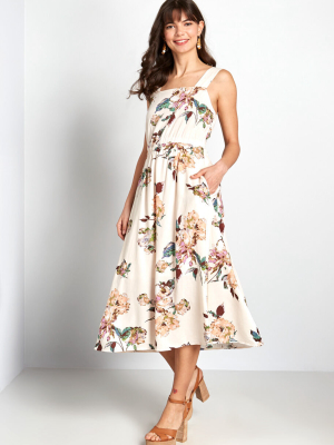 Fleur The Longest Time Midi Dress