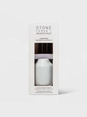 Liquidless Ceramic Diffuser Kit (with 6ct Stone Scented Reeds) - Project 62™