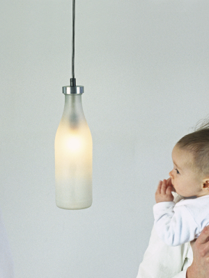 Single Milk Bottle Lamp Design By Droog