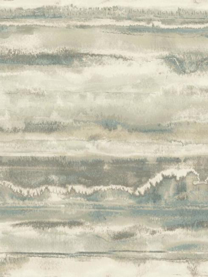 High Tide Wallpaper In Taupe From The Botanical Dreams Collection By Candice Olson For York Wallcoverings