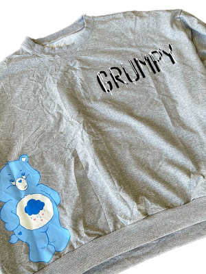 Care Bear 'grumpy' Painted Sweatshirt