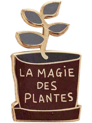 La Magie Des Plantes Enamel Pin