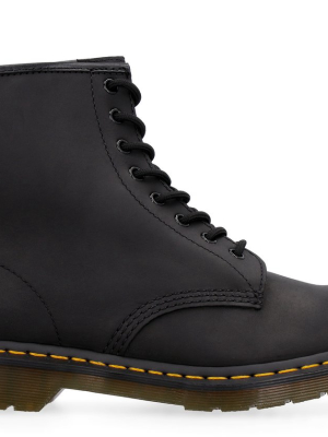 Dr. Martens Greasy Combat Boots