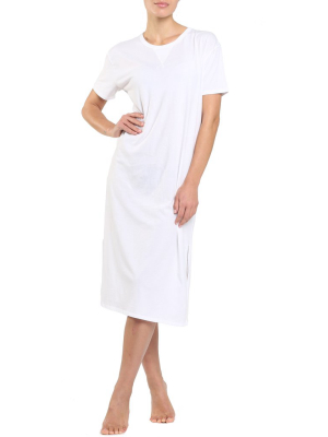 Jada Organic Cotton Knit Nightgown