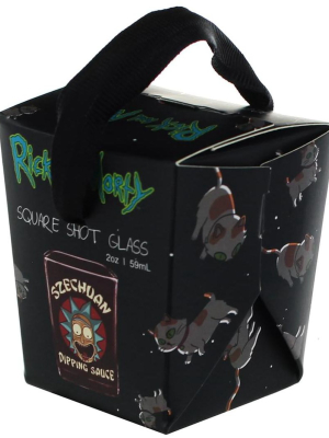 Just Funky Rick And Morty Szechuan Dipping Sauce Shot Glass