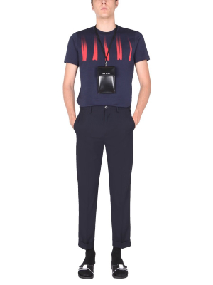 Marni Cropped Straight Leg Pants