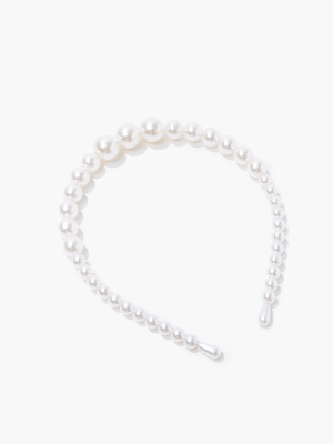 Faux Pearl Headband