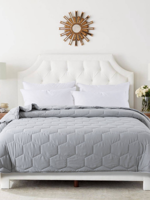 Honeycomb With Piping Down Alternative Duvet Insert - St. James Home