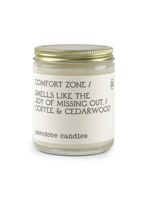 Glass Jar Candle Comfort Zone