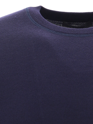 Prada Logo Embroidered Sweater