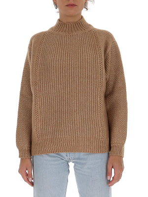 See By Chloé High-neck Knit Sweater