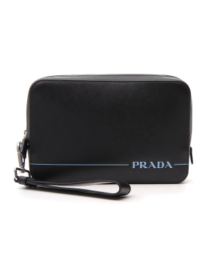 Prada Saffiano Clutch Bag