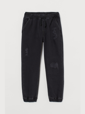 Comfort Stretch Denim Joggers