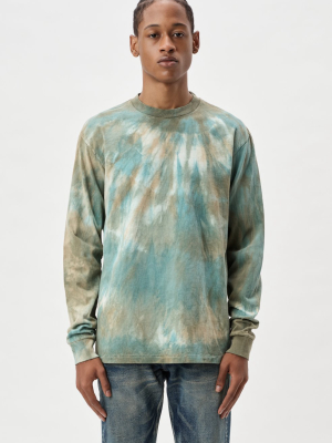 Ls University Tee / Sorrel Tie Dye