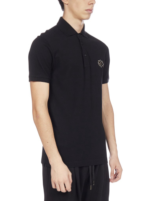 Dolce & Gabbana Monogram Logo Polo Shirt