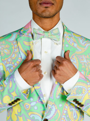 The Don't Pulitzer My Lilly | Easter Paisley Bow Tie