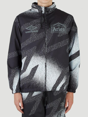 Aries X Umbro Abstract Pattern Printed Track Jacket