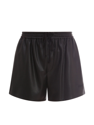 Philosophy Di Lorenzo Serafini Faux-leather Shorts