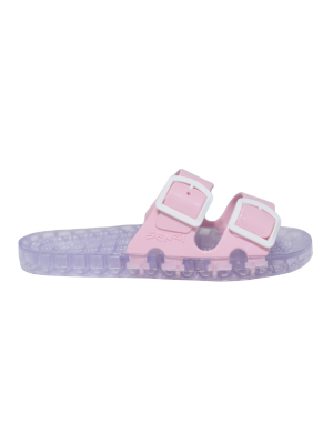 La Jolla - Clear Slide Sandal - Pink