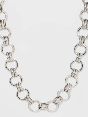 Metal Chain Link Necklace - A New Day™