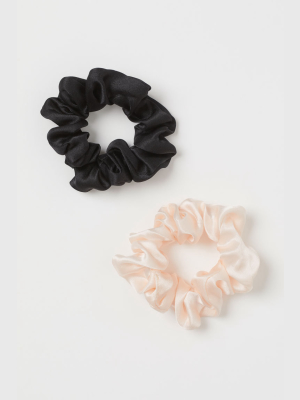 2-pack Silk Scrunchies