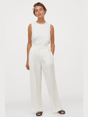 Scallop-edged Top